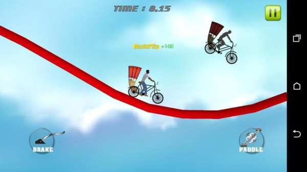 Rickshaw Climb Racing 4 تصوير الشاشة