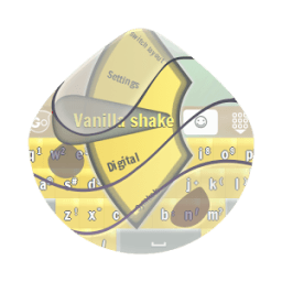 Vanilla shake GO Keyboard icon