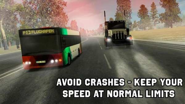 Coach Bus Driving Simulator 3D 2 تصوير الشاشة