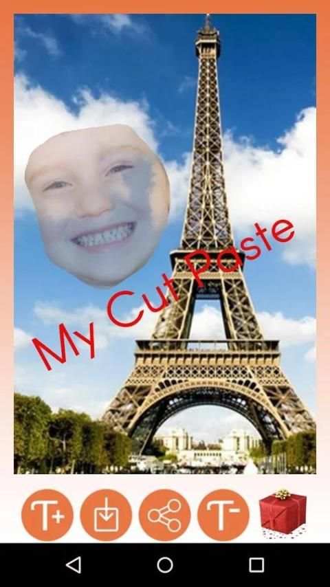 Photo Cut Paste-Editor 1 تصوير الشاشة