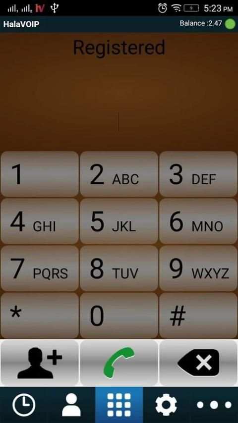 HalaVOIP screenshot 1