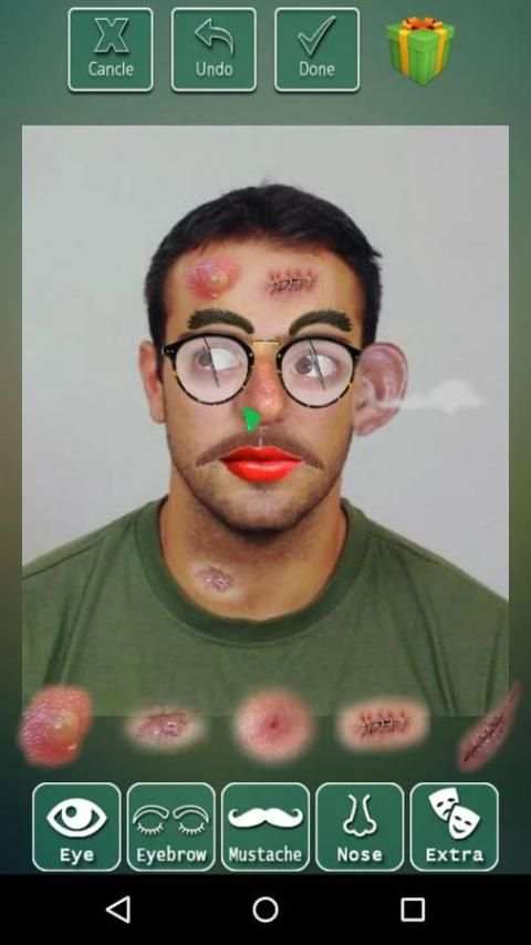 Funny Face Maker скриншот 1