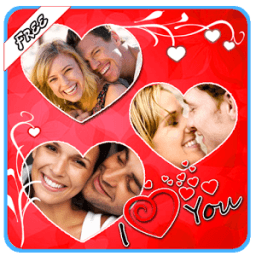 Love Collage Photo Frames HD आइकन