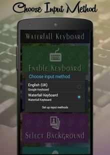 Waterfall Keyboard screenshot 3