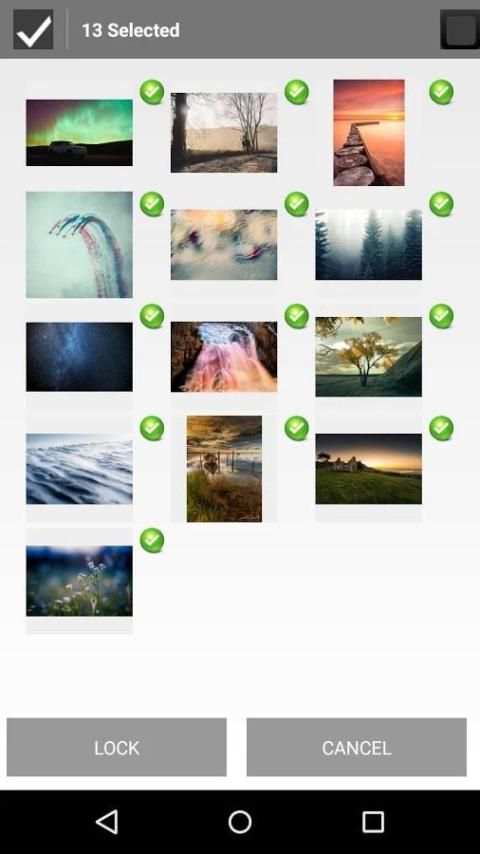 Whatsup Gallery Photo Lock screenshot 3