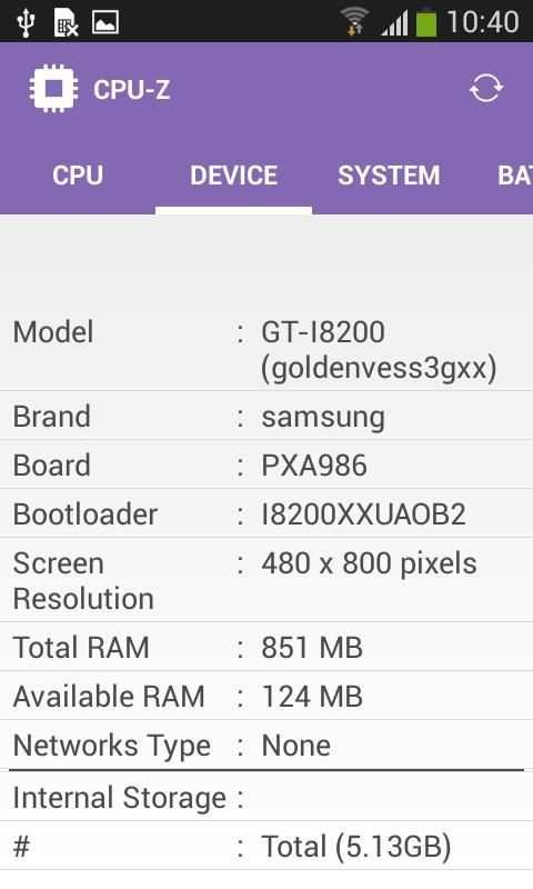 CPU-Z 13 تصوير الشاشة