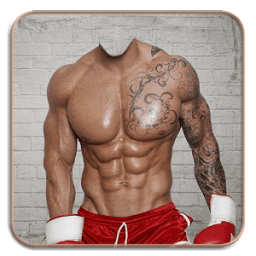 ikon Binaragawan Foto Montase