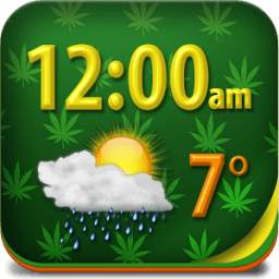 Weed Clock Weather Widget 5.0