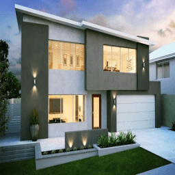 ikon Desain Rumah Mini 2 Lantai