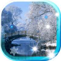 Winter frozen glass on 9Apps