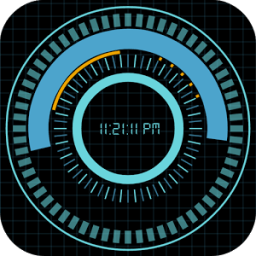 ikon Animated Digital Clock Free