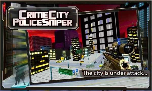 Crime City Police Sniper स्क्रीनशॉट 13