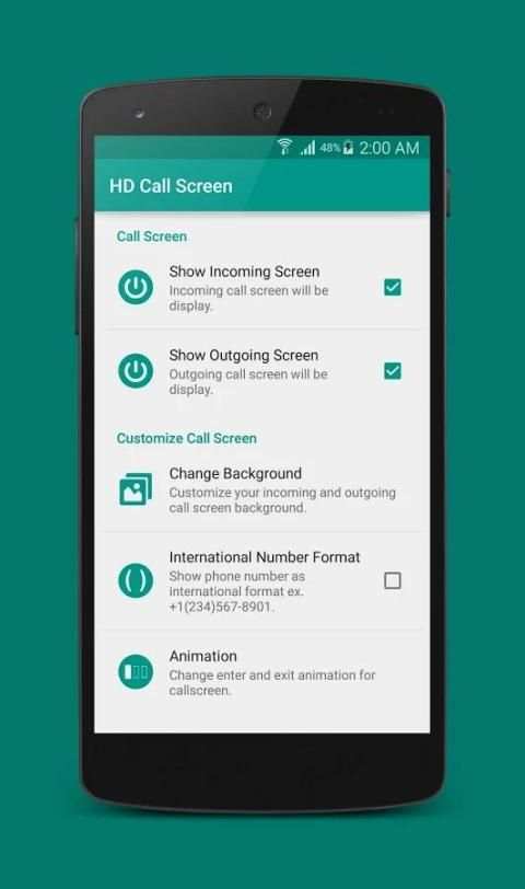 HD Call Screen स्क्रीनशॉट 4
