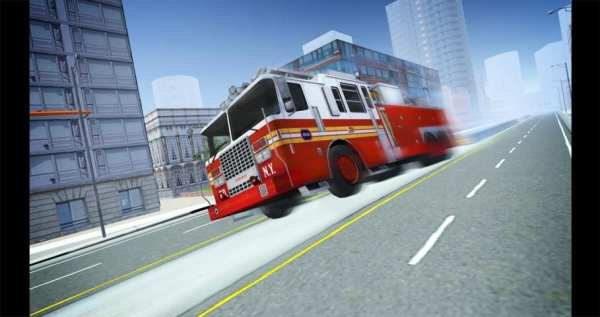 Fire Truck Simulator 2016 स्क्रीनशॉट 7