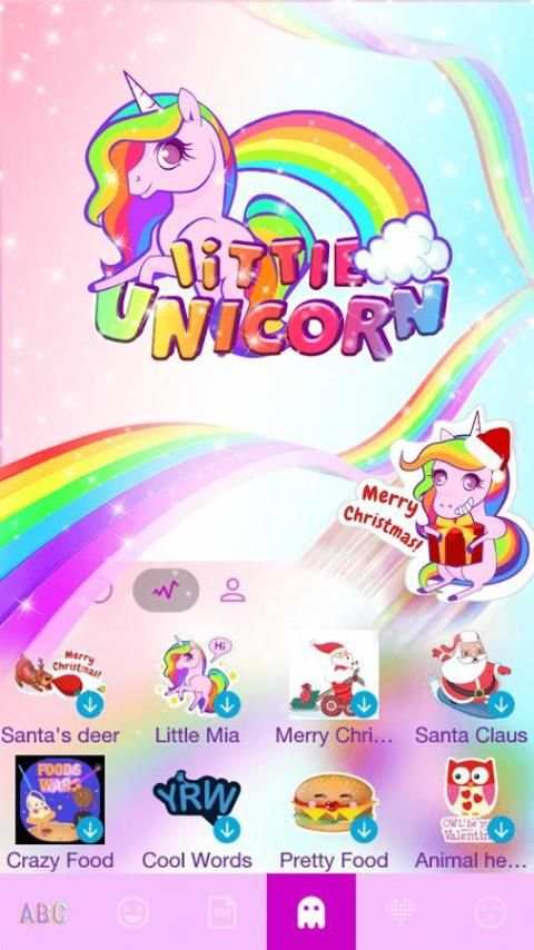 Little Unicorn Qwerty Keyboard screenshot 3