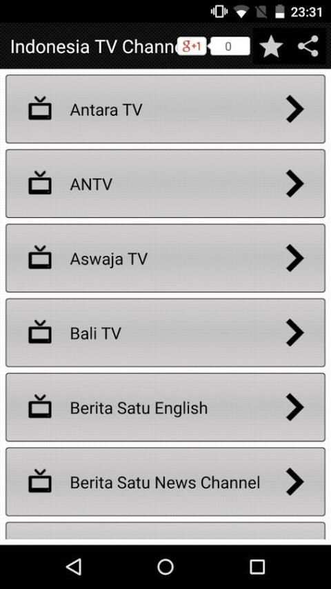 Indonesia TV Channels Info स्क्रीनशॉट 3