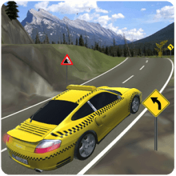 ikon Taxi Layanan Pengemudi Rush