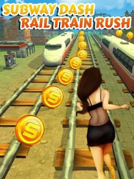 Subway Dash- Rail Train Rush screenshot 2