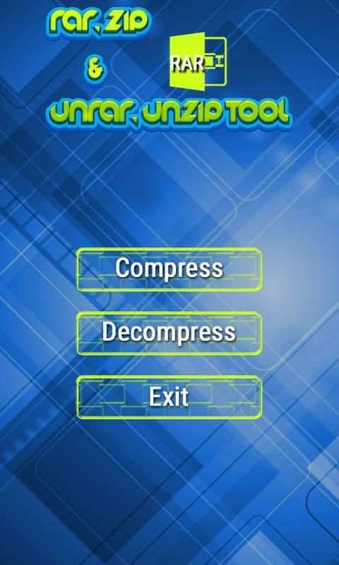 Rar, Zip & unrar, UnZip Alat screenshot 1