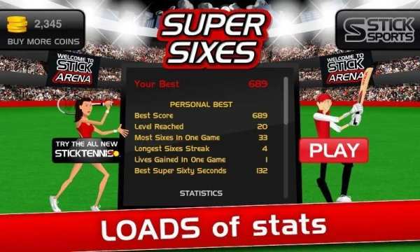 Stick Cricket Super Sixes screenshot 1