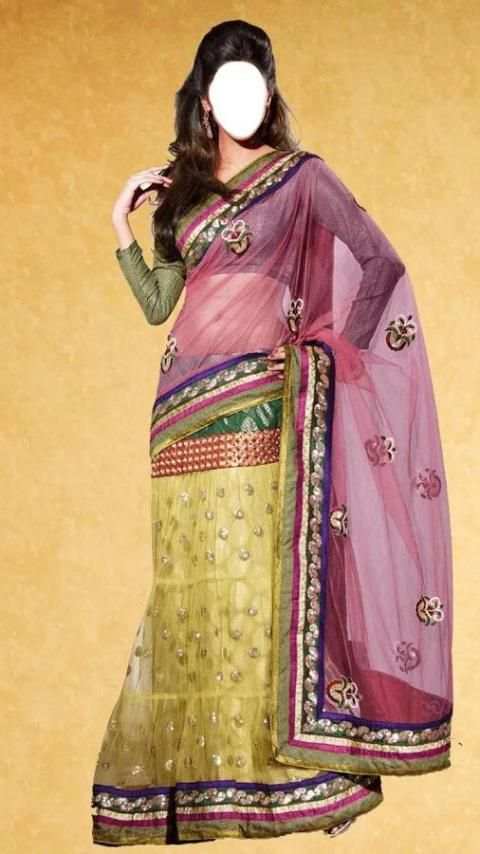 Foto editor pernikahan saree screenshot 2