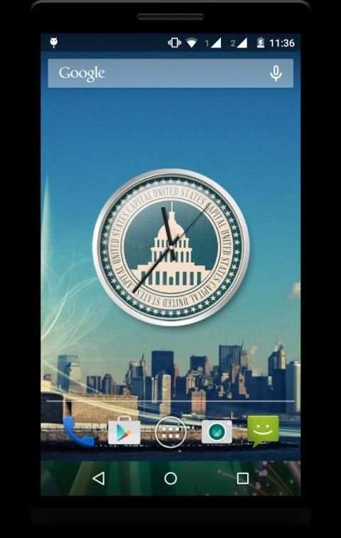 USA Clock Live Wallpaper screenshot 6
