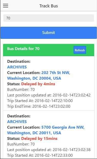 Metro Bus for VA/DC/MD screenshot 5