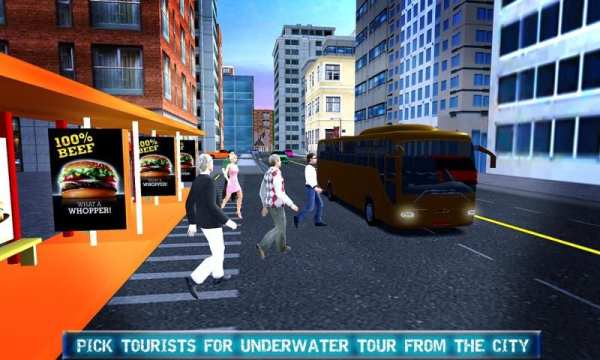 Underwater Trip Bus Simulator screenshot 1