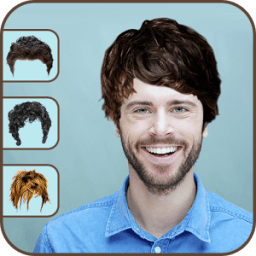 Man Hairstyle Photo Editor иконка