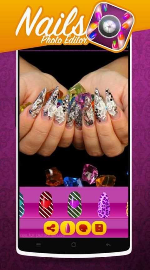 Nails Design Photo Editor 2 تصوير الشاشة