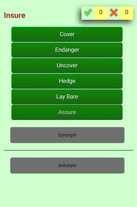 Synonyms-Antonyms Challenge screenshot 3
