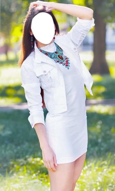 Girl Jacket Photo Montage 4 تصوير الشاشة