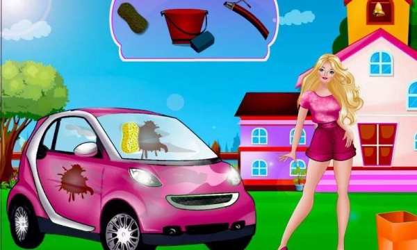 Princess Pink Car Cleaning 2 تصوير الشاشة