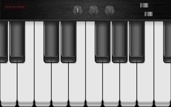 Basic Piano स्क्रीनशॉट 1
