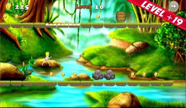 jungle Tarzan Run Game स्क्रीनशॉट 1