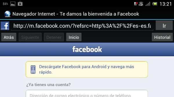 Navegador Easy screenshot 1