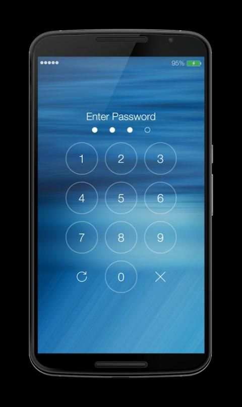 Passcode Lock Screen New स्क्रीनशॉट 1