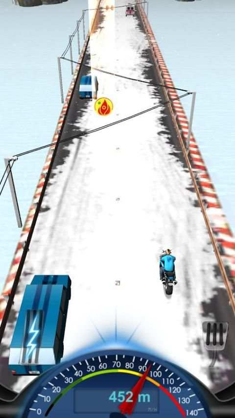 Snow Moto Racer 2016 screenshot 2