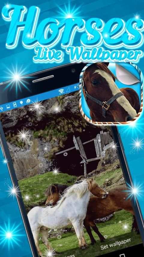 Horses Live Wallpaper screenshot 2
