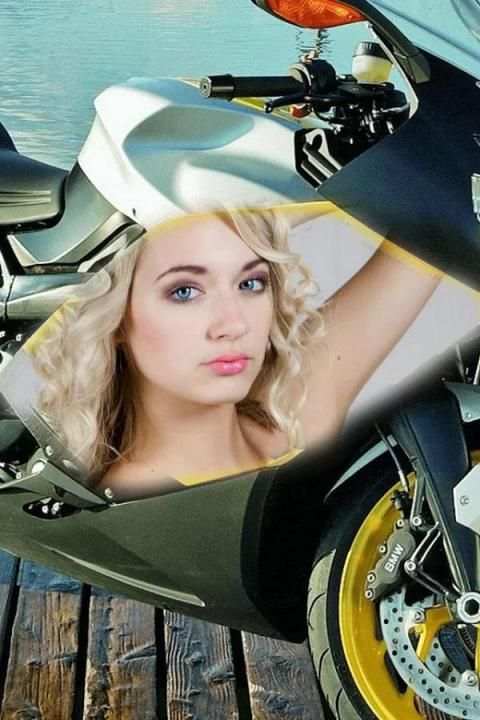 Bike Photo Frame 2 تصوير الشاشة