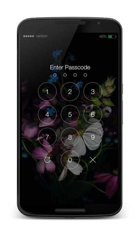 OS8 Lock Screen - Passcode 5 تصوير الشاشة