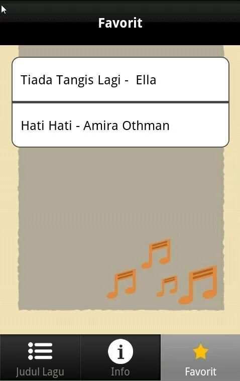 Chord Lagu Malaysia Melayu скриншот 1