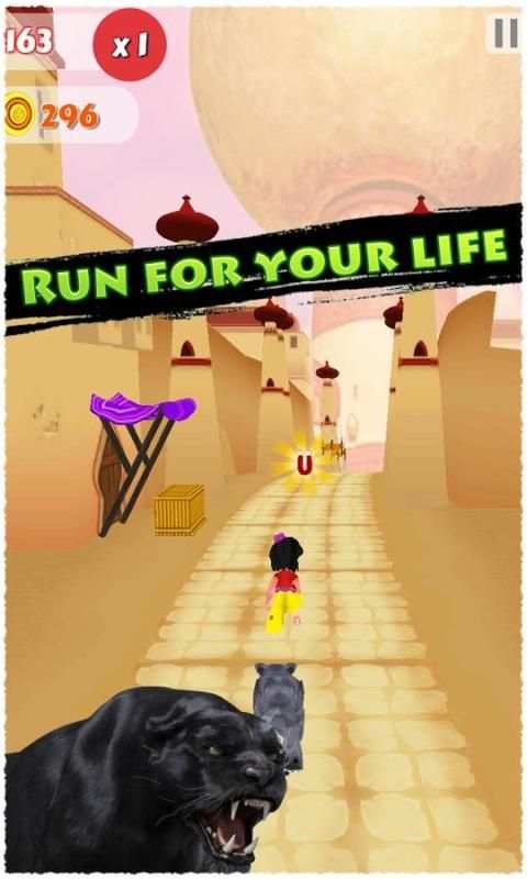 Subway Aladdin Run screenshot 3