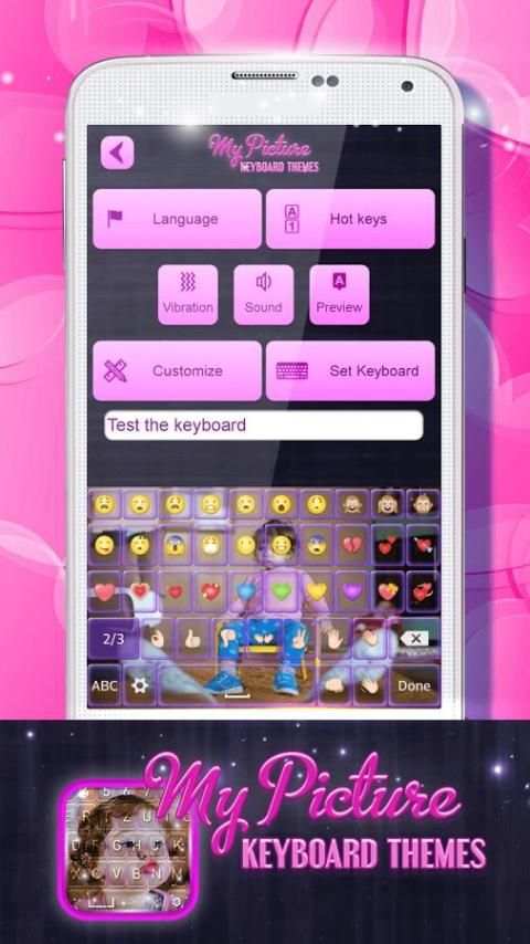 My Picture Keyboard Themes скриншот 2