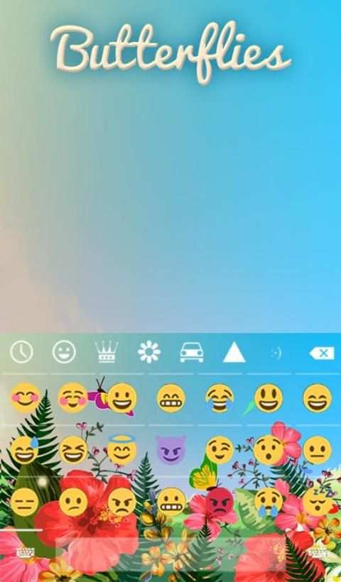 Kupu-kupu Animasi Papan Tuts screenshot 3