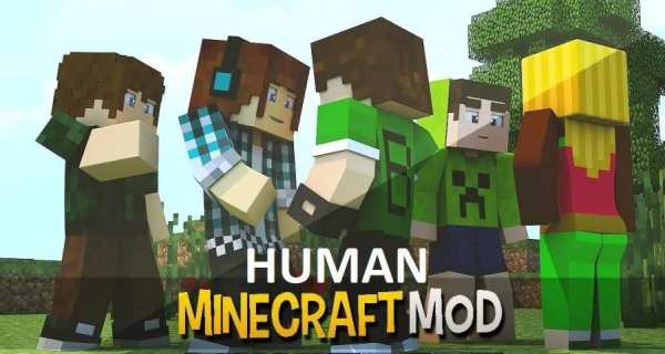 Human Minecraft Mobs Mod 1 تصوير الشاشة