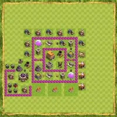Best Base TH 6 COC screenshot 4