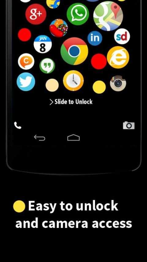 Bubble Screenlock Launcher 13 تصوير الشاشة