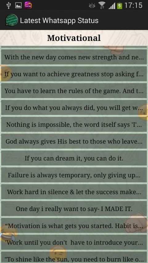 Latest Whatsapp Status screenshot 2