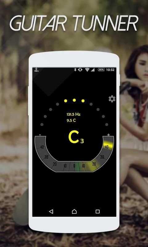 Free Tuner app for Guitar скриншот 3